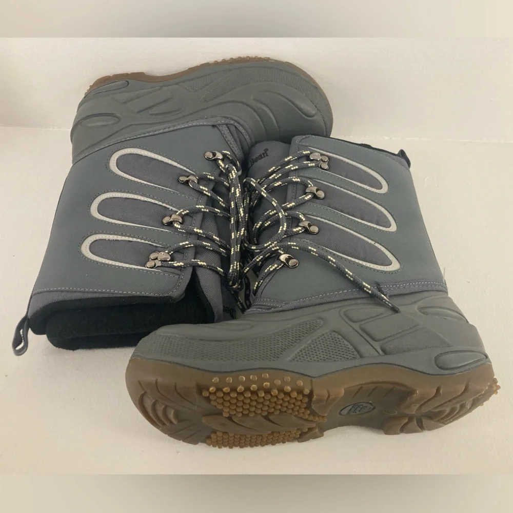 L.L.Bean Gray Winter Boot Kid’s 3G = Women’s 5G Ski Snowboard Holiday Waterproof